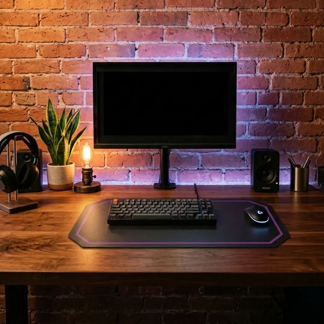 5 - DESK PAD GAMER ROXO SECUNDARIA 2