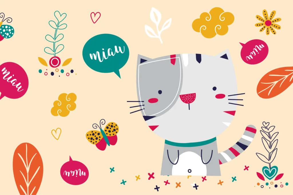 Tapete-Infantil---Gato---60x40